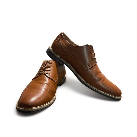 Decarsdz Other - Decarsdz Mens Brown Leather Oxford Dress Shoes Size 44 / US 11, New